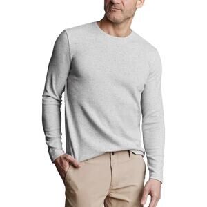 English Laundry Men’s Size M Gray Round Neck Pullover Long Sleeve Shirt NWT